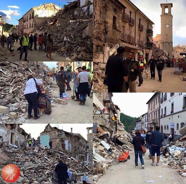 Terremoto Lazio, Umbria e Marche