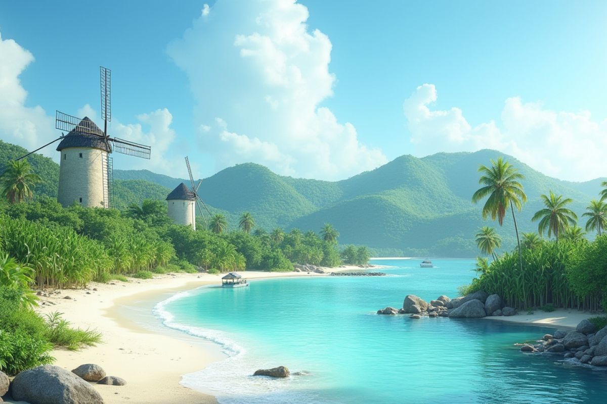 Marie-Galante, l’isola dei mulini tra storia, natura e tradizioni delle Antille francesi