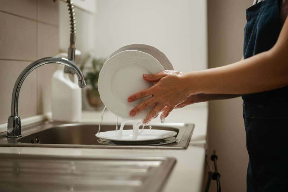 Lavaggio piatti