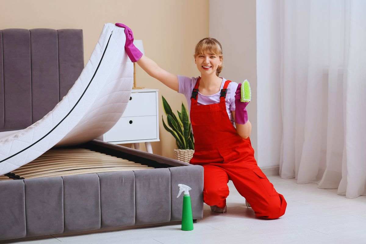 come pulire il materasso